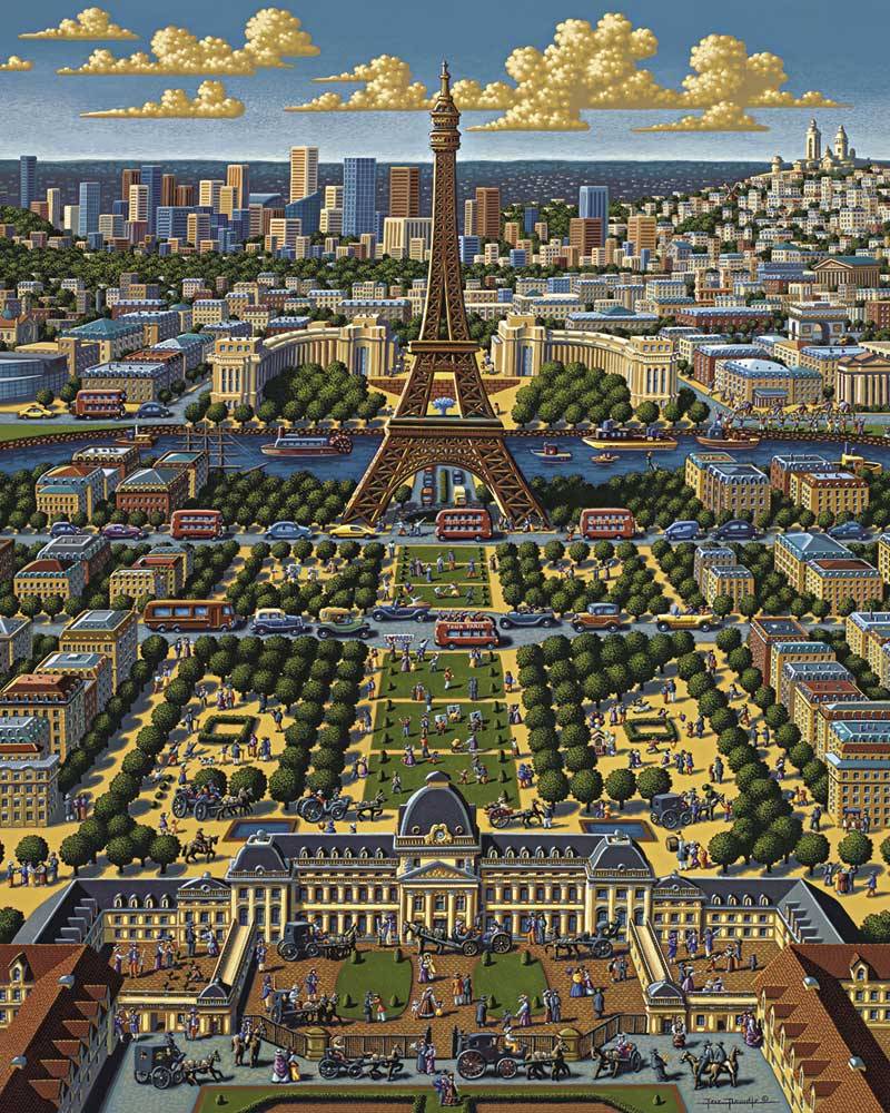 Paris Canvas Gallery Wrap