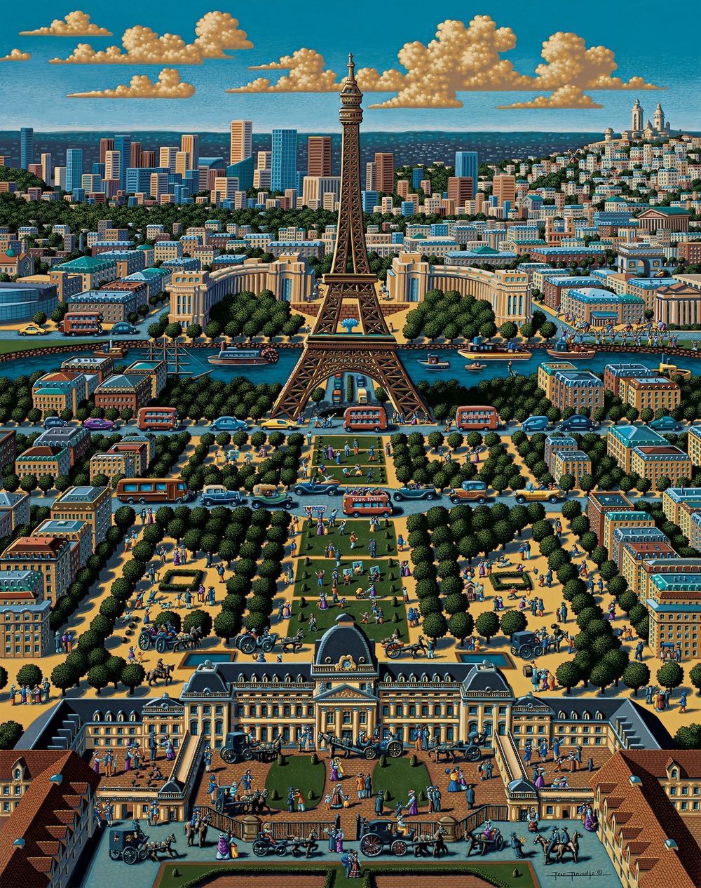 Paris - Wooden Puzzle
