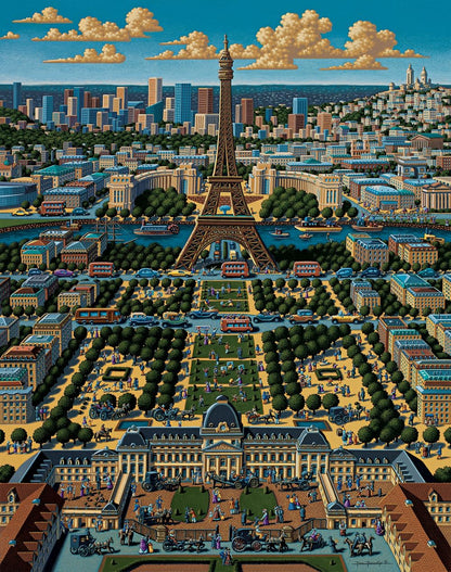 Paris - Wooden Puzzle