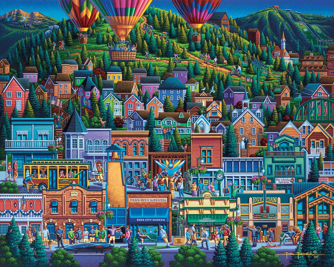 Park City Summer Canvas Gallery Wrap