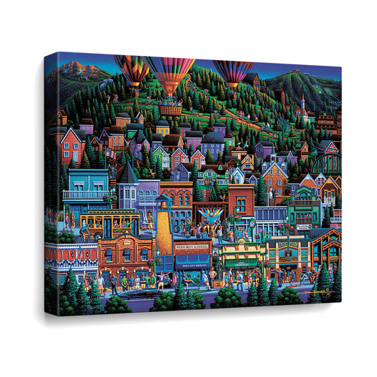 Park City Summer Canvas Gallery Wrap