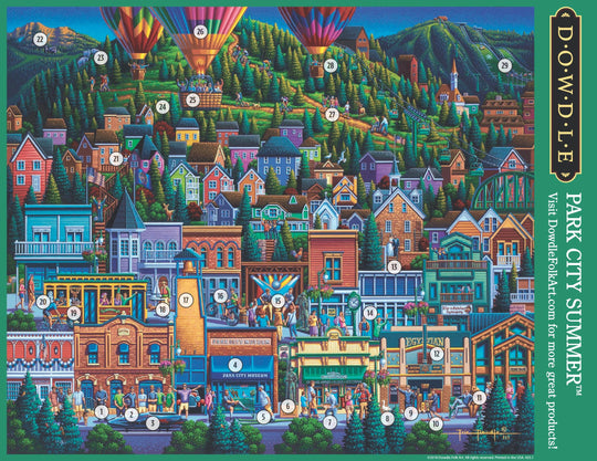 Park City Summer Canvas Gallery Wrap