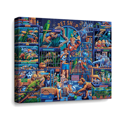 Pet Shop Canvas Gallery Wrap