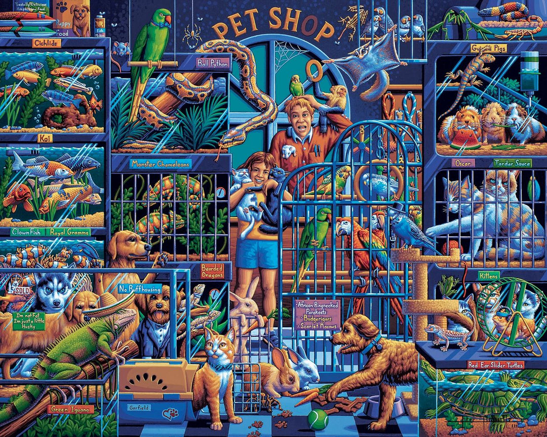 Pet Shop - Wooden Puzzle