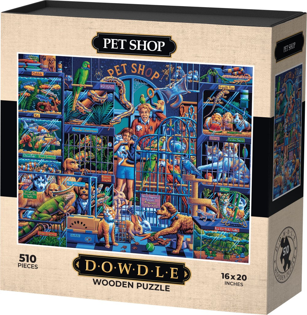 Pet Shop - Wooden Puzzle