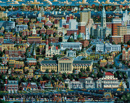 Philadelphia - Wooden Puzzle