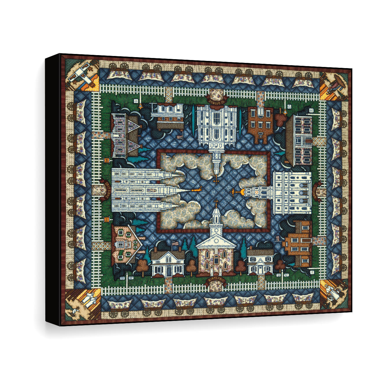 Pioneer Patterns - Canvas Gallery Wrap