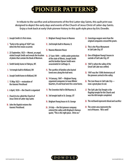 Pioneer Patterns Canvas Gallery Wrap