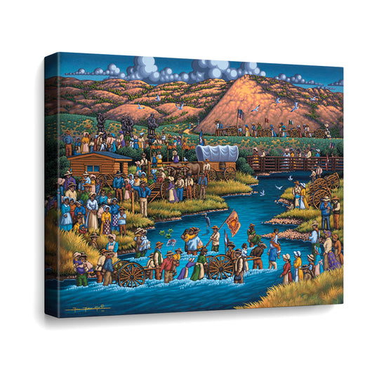 Pioneer Trek Canvas Gallery Wrap