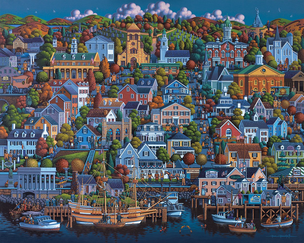 Plymouth - Mini Puzzle - 250 Piece