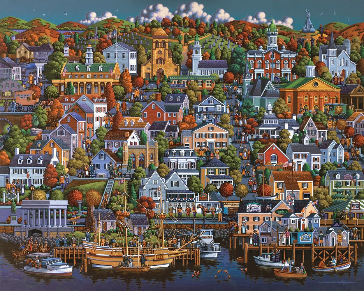 Plymouth | 210 Piece Personal Puzzle