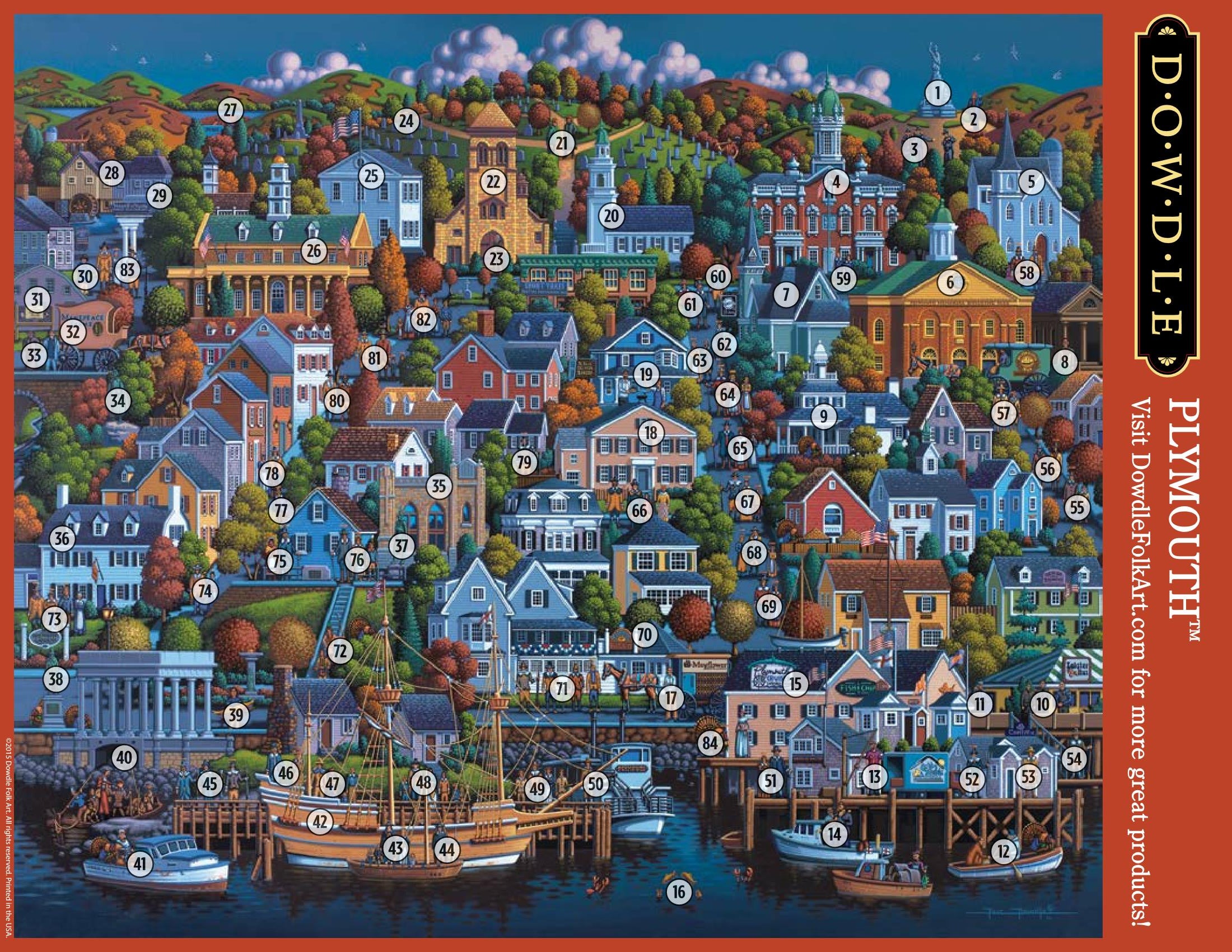 Plymouth Canvas Gallery Wrap