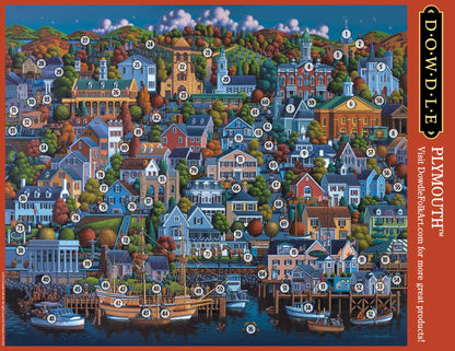 Plymouth Canvas Gallery Wrap