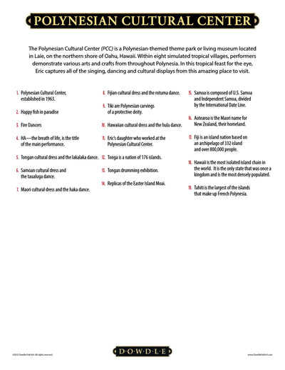 Polynesian Cultural Center - Mini Puzzle - 250 Piece