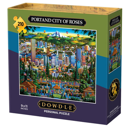 Portland City of Roses | 210 Piece Personal Puzzle
