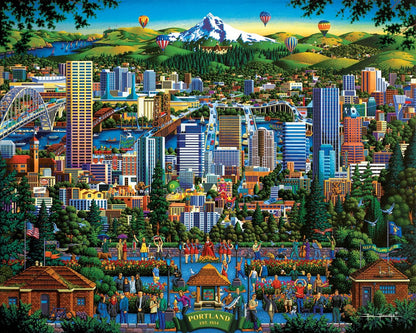 Portland City of Roses | 210 Piece Personal Puzzle