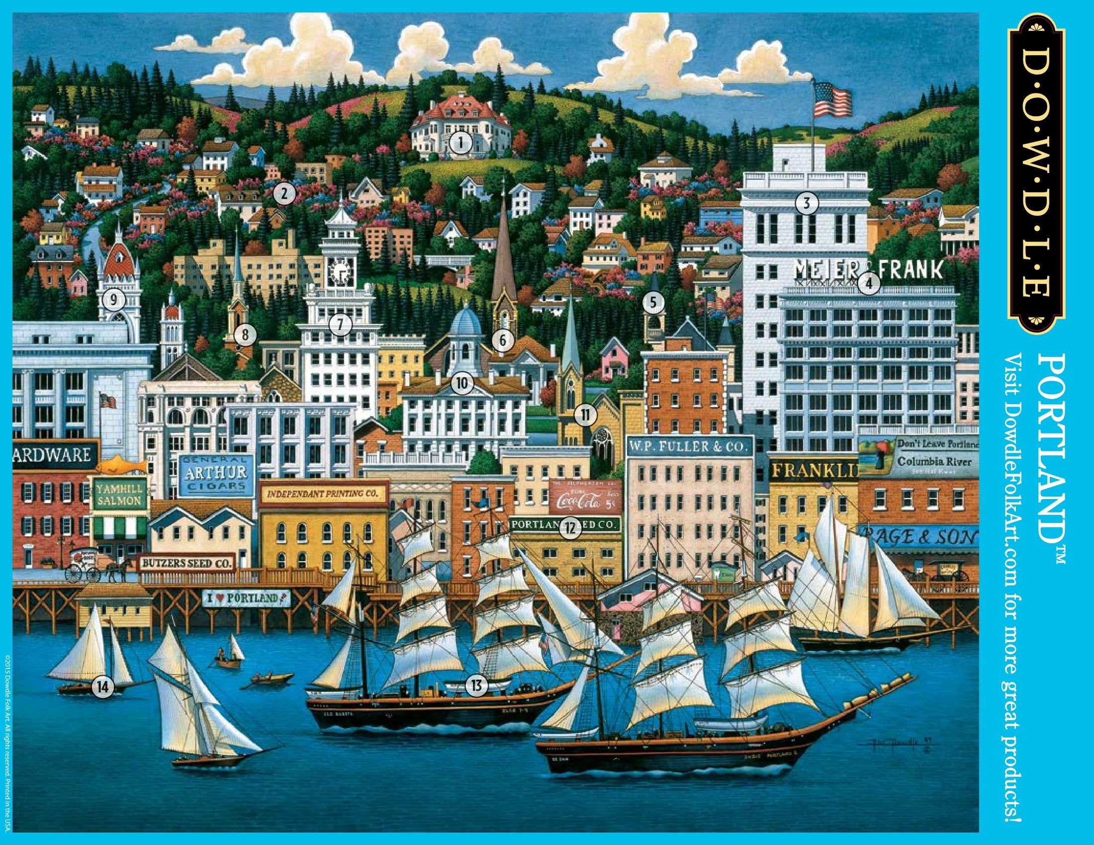 Portland Canvas Gallery Wrap