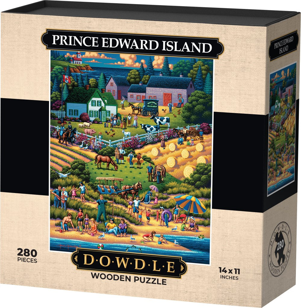 Prince Edward Island - Wooden Puzzle