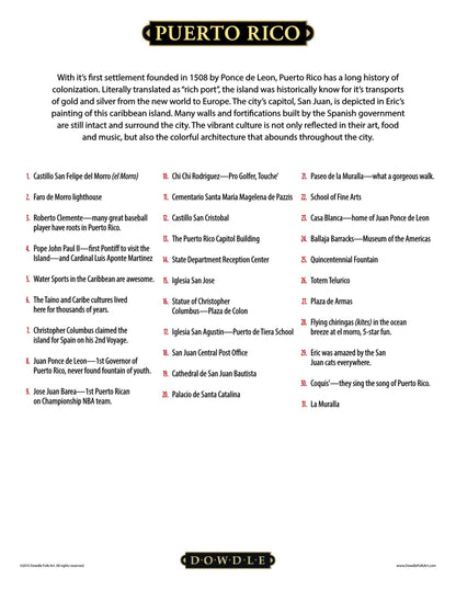 Puerto Rico Canvas Gallery Wrap