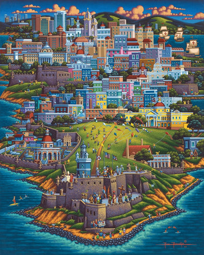 Puerto Rico - Wooden Puzzle