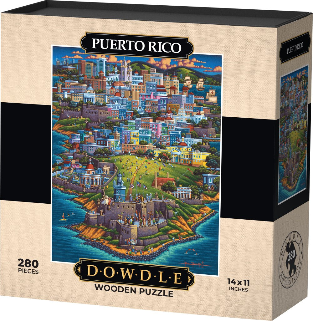 Puerto Rico - Wooden Puzzle