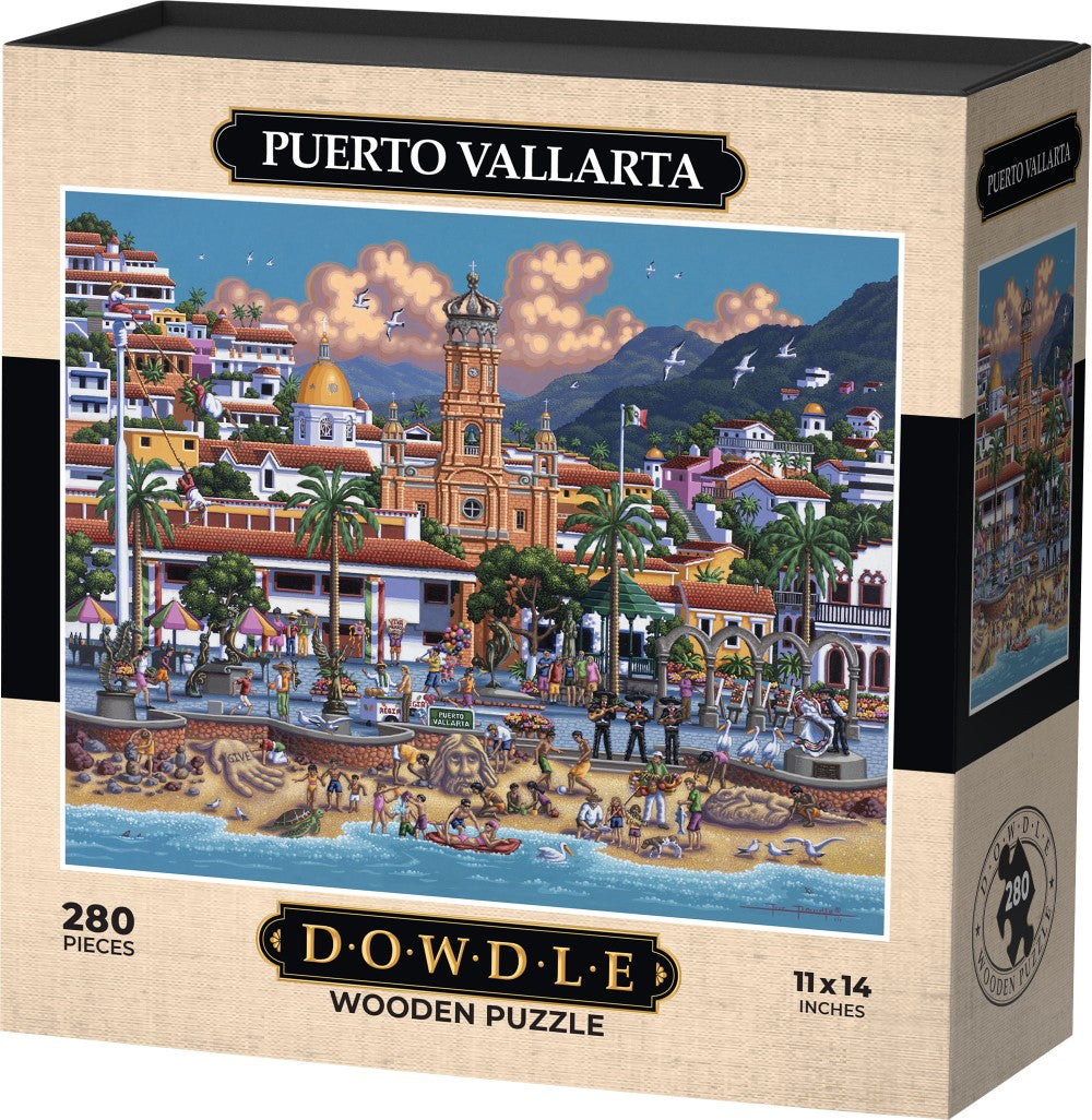 Puerto Vallarta - Wooden Puzzle