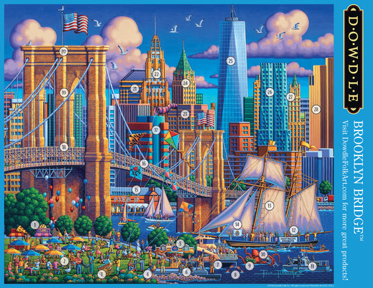 Brooklyn Bridge - 500 Piece