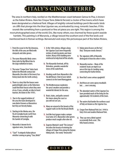 Italy's Cinque Terre | 1000 Piece