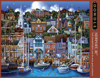 Newport R.I. - Mini Puzzle - 250 Piece