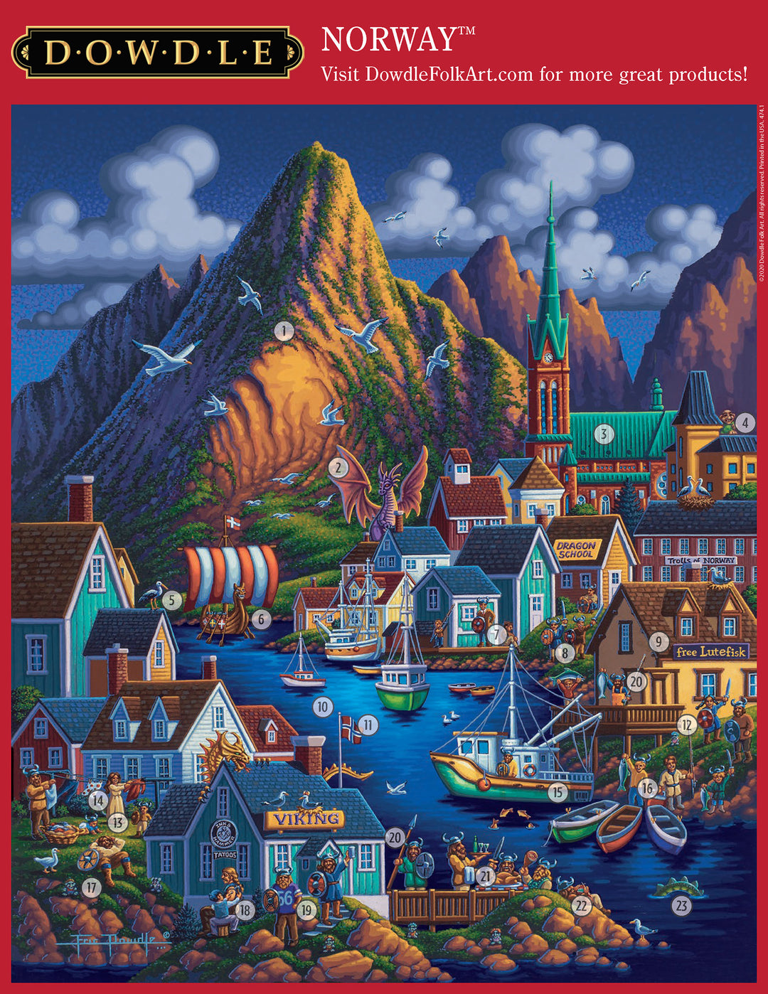 Norway - 500 Piece