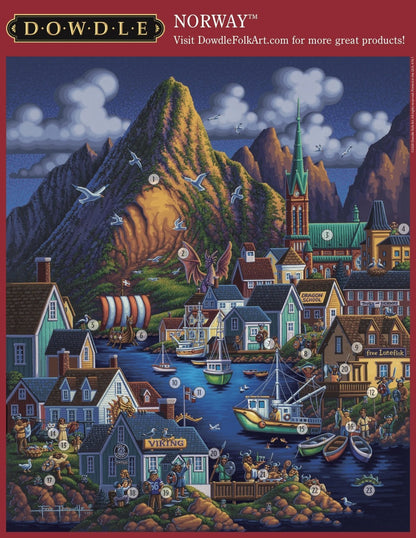 Norway Canvas Gallery Wrap