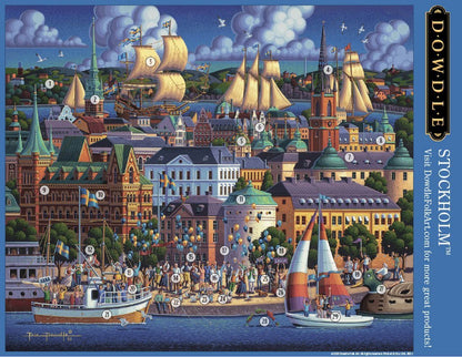 Stockholm - Mini Puzzle - 250 Piece