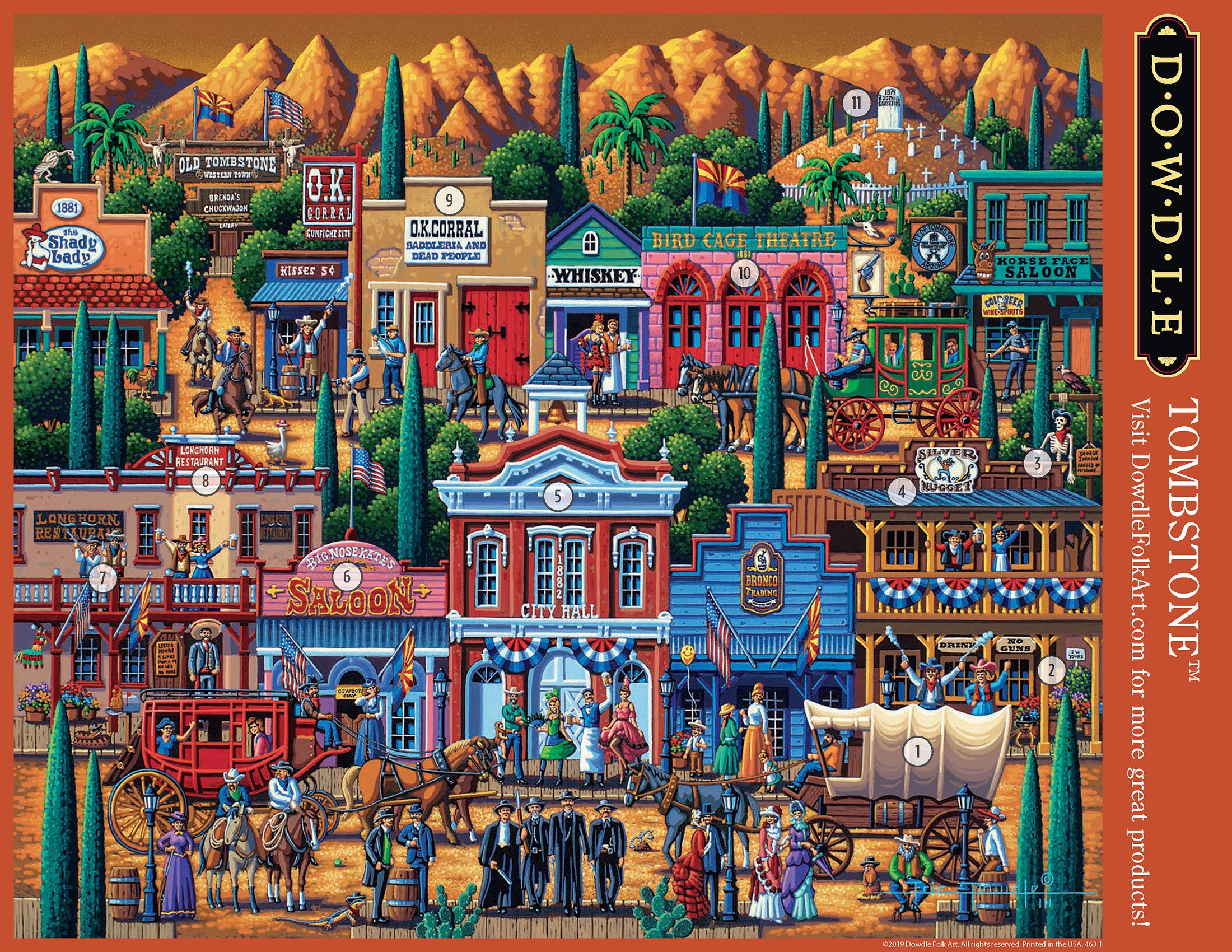 Tombstone | 500 Piece