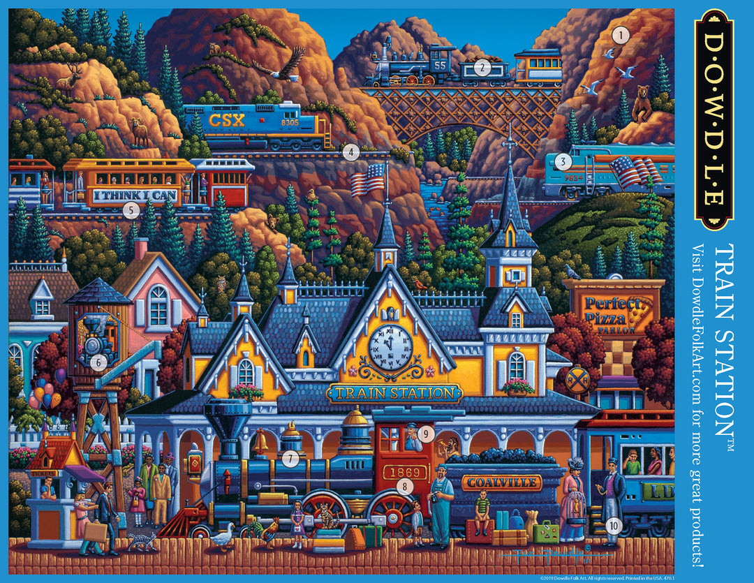 Train Station - 500 Piece