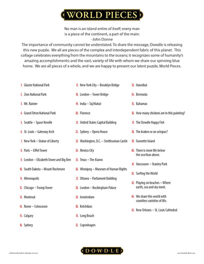 World Pieces | 1000 Piece