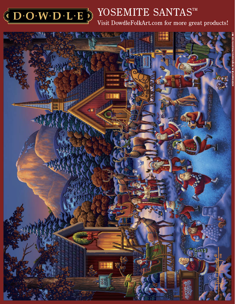 Yosemite Santas Fine Art