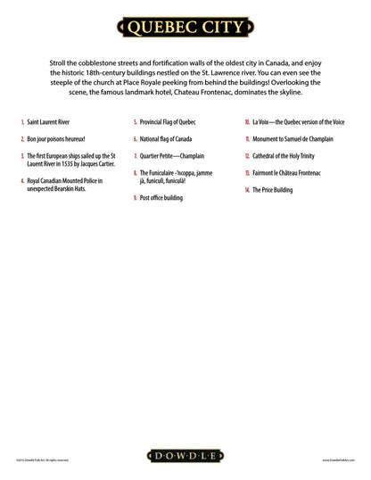 Quebec City Canvas Gallery Wrap