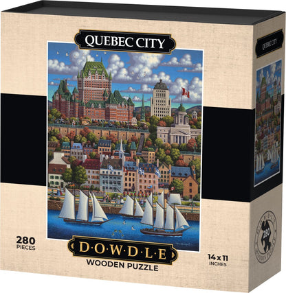 Québec City - Wooden Puzzle