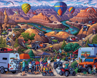 Red Rock Adventure - Wooden Puzzle