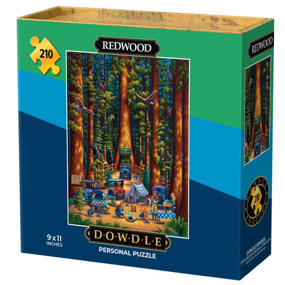 Redwood National Park | 210 Piece Personal Puzzle