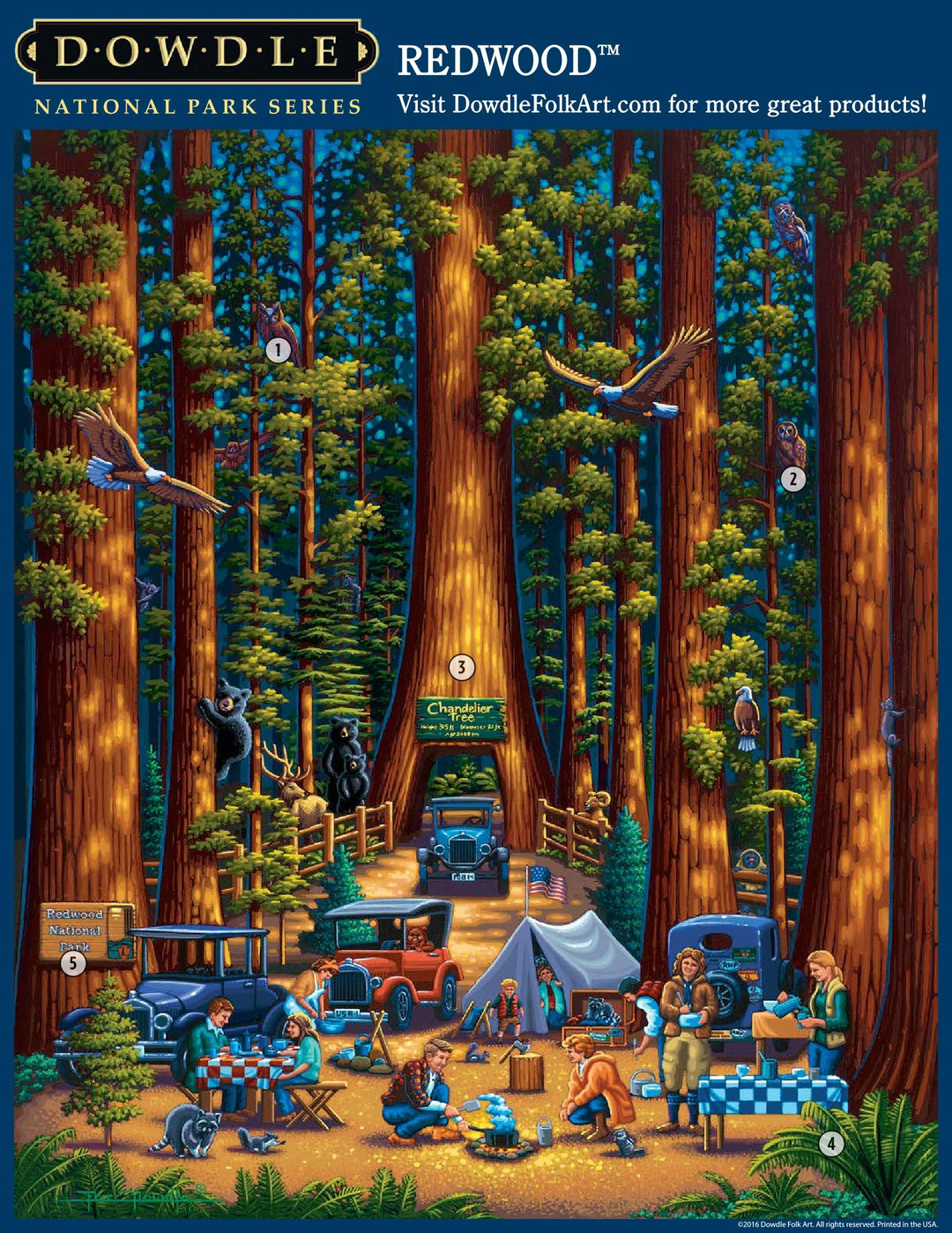 Redwood National Park - 500 Piece