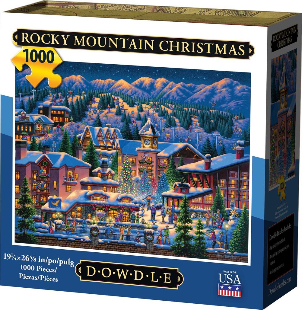 Rocky Mountain Christmas - 1000 Piece