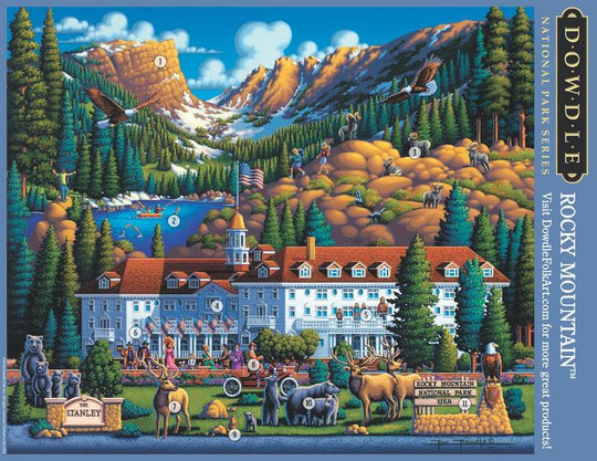 Rocky Mountain National Park - Mini Puzzle - 250 Piece