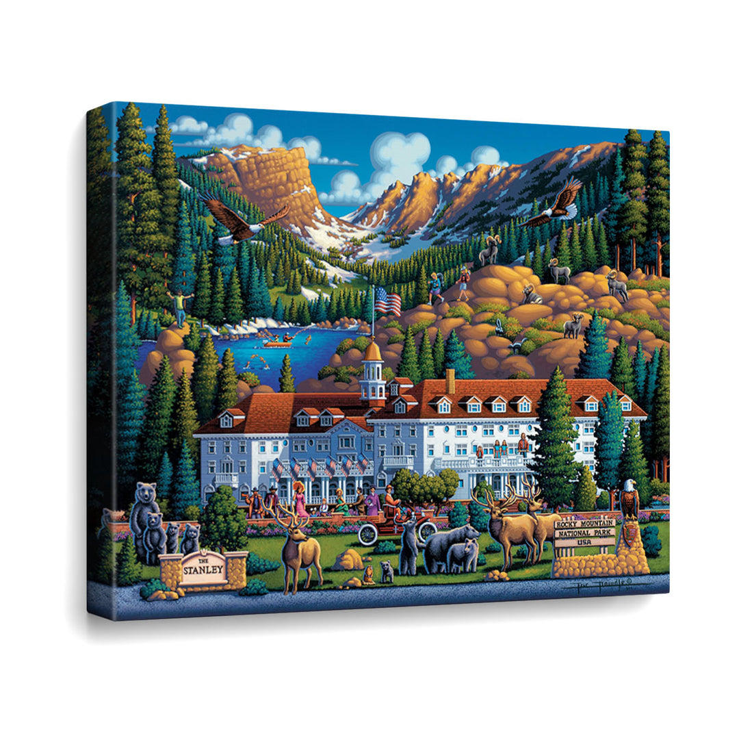 Rocky Mountain National Park Canvas Gallery Wrap