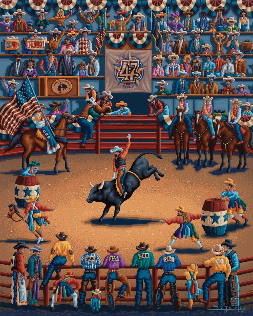 Rodeo Days - Wooden Puzzle