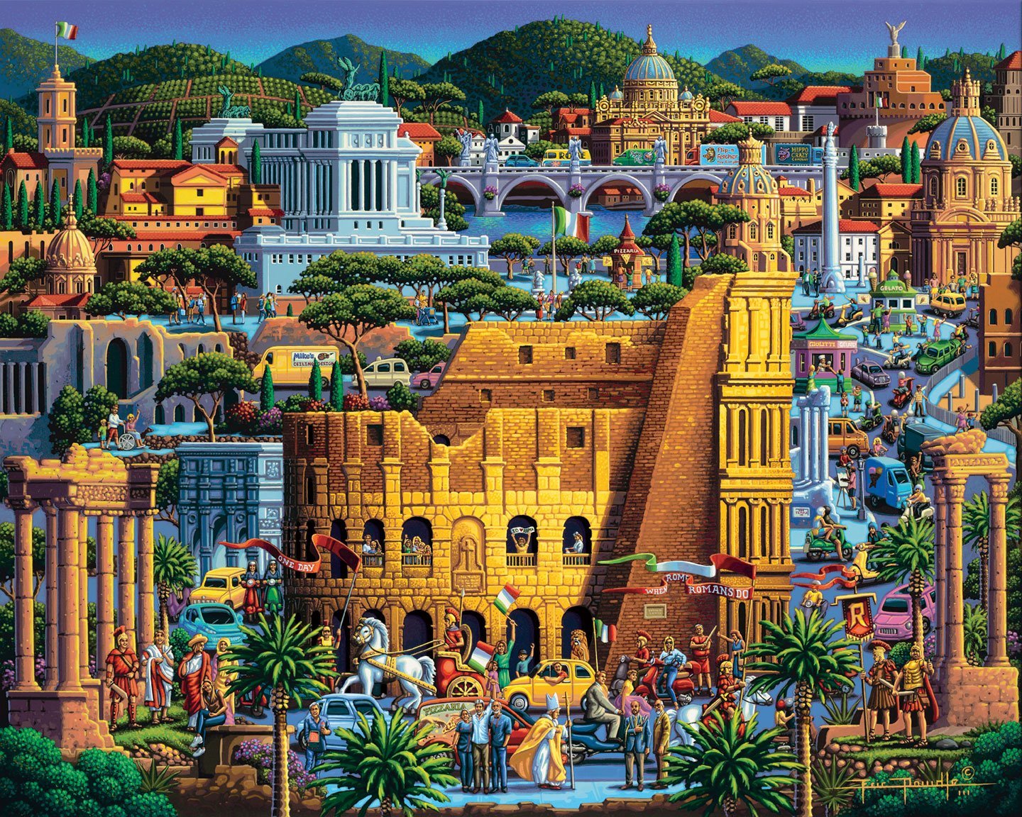 Rome - Mini Puzzle - 250 Piece