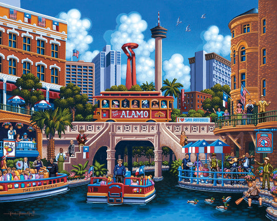 San Antonio - Mini Puzzle - 250 Piece