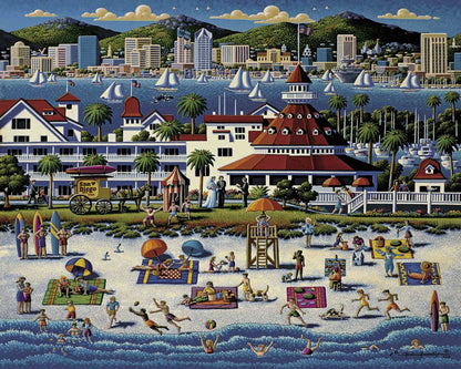 San Diego Canvas Gallery Wrap