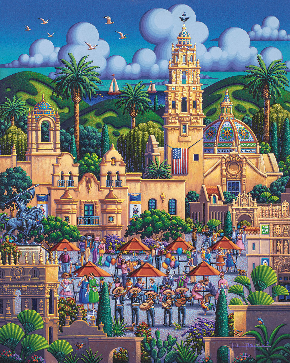 San Diego's Balboa Park Fine Art