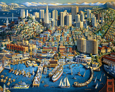 San Francisco - Mini Puzzle - 250 Piece